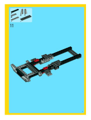 LEGO 4955 instructions page 9 – build guide