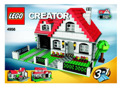 LEGO 4956 instructions page 1 – build guide