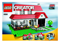 LEGO 4956 instructions page 1 – build guide