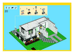 LEGO 4956 instructions page 21 – build guide