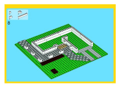 LEGO 4956 instructions page 9 – build guide