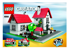 LEGO 4956 instructions page 1 – build guide