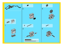 LEGO 4957 instructions page 17 – build guide