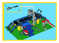 LEGO 4957 instructions page 45 – build guide