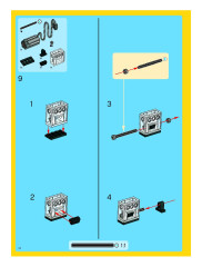 LEGO 4957 instructions page 34 – build guide