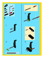 LEGO 4958 instructions page 8 – build guide