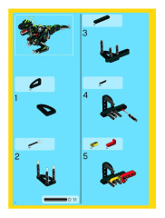 LEGO 4958 instructions page 2 – build guide