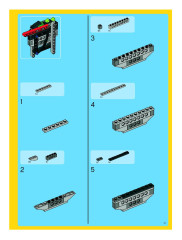 LEGO 4958 instructions page 21 – build guide