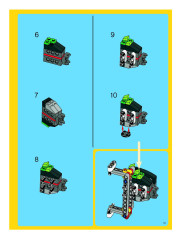 LEGO 4958 instructions page 59 – build guide
