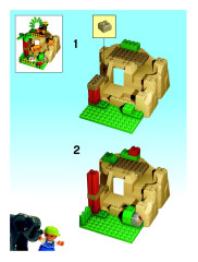 LEGO 4960 instructions page 4 – build guide