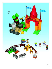 LEGO 4960 instructions page 9 – build guide