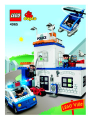 LEGO 4965 instructions page 1 – build guide