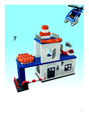LEGO 4965 instructions page 7 – build guide