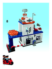 LEGO 4965 instructions page 8 – build guide
