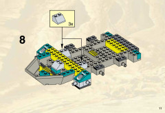 LEGO 4970 instructions page 11 – build guide