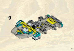 LEGO 4970 instructions page 13 – build guide