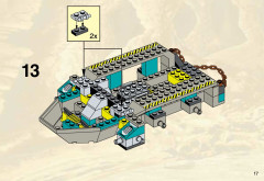 LEGO 4970 instructions page 17 – build guide