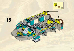 LEGO 4970 instructions page 19 – build guide