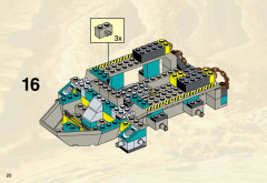 LEGO 4970 instructions page 20 – build guide