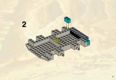 LEGO 4970 instructions page 3 – build guide
