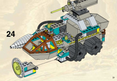 LEGO 4970 instructions page 31 – build guide