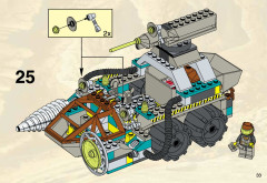 LEGO 4970 instructions page 33 – build guide