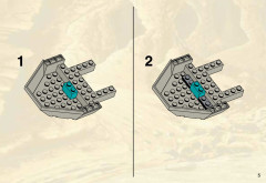 LEGO 4970 instructions page 5 – build guide