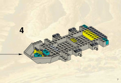LEGO 4970 instructions page 7 – build guide
