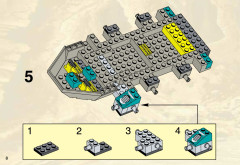 LEGO 4970 instructions page 8 – build guide
