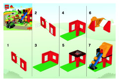 LEGO 4975 instructions page 1 – build guide