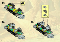 LEGO 4980 instructions page 18 – build guide