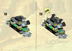 LEGO 4980 instructions page 20 – build guide