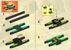 LEGO 4980 instructions page 21 – build guide