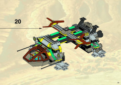 LEGO 4980 instructions page 23 – build guide
