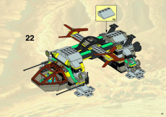 LEGO 4980 instructions page 25 – build guide