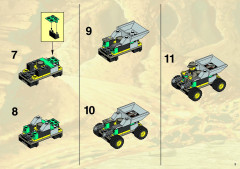 LEGO 4980 instructions page 3 – build guide