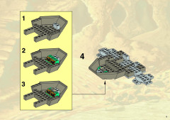 LEGO 4980 instructions page 5 – build guide