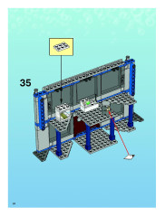 LEGO 4981 instructions page 34 – build guide