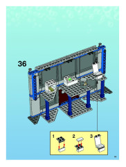 LEGO 4981 instructions page 35 – build guide