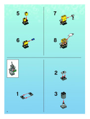 LEGO 4981 instructions page 4 – build guide