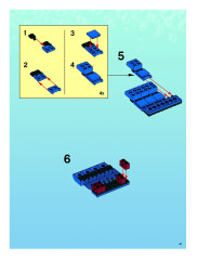 LEGO 4981 instructions page 41 – build guide