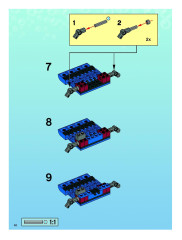 LEGO 4981 instructions page 42 – build guide