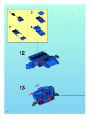 LEGO 4981 instructions page 44 – build guide