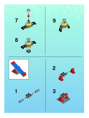 LEGO 4981 instructions page 7 – build guide