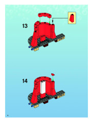LEGO 4982 instructions page 14 – build guide