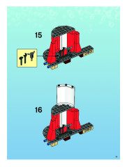 LEGO 4982 instructions page 15 – build guide