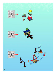 LEGO 4982 instructions page 2 – build guide