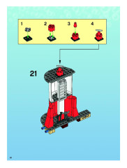 LEGO 4982 instructions page 20 – build guide