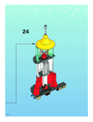 LEGO 4982 instructions page 24 – build guide
