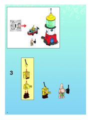 LEGO 4982 instructions page 4 – build guide